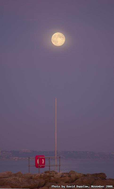 Flagpole Moon